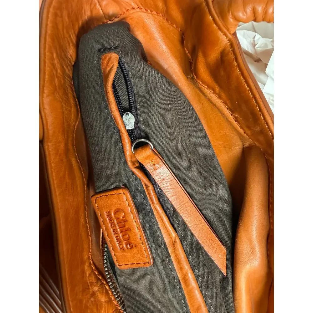 RARE Vintage Chloé Louis Bow Italian Satchel Bag Tote (c. 2005-6)
